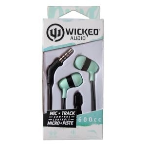 Wicked Audio Mic x Track control 600 cc earbud headphones 🎧